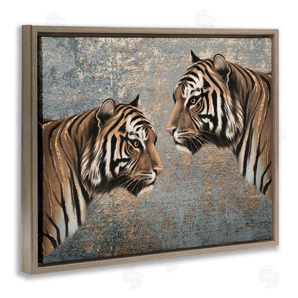 Stupell Industries Svetlana Aleynikova | Mirrored Tiger Duo