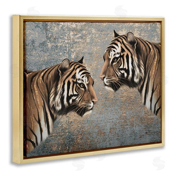 Stupell Industries Svetlana Aleynikova | Mirrored Tiger Duo