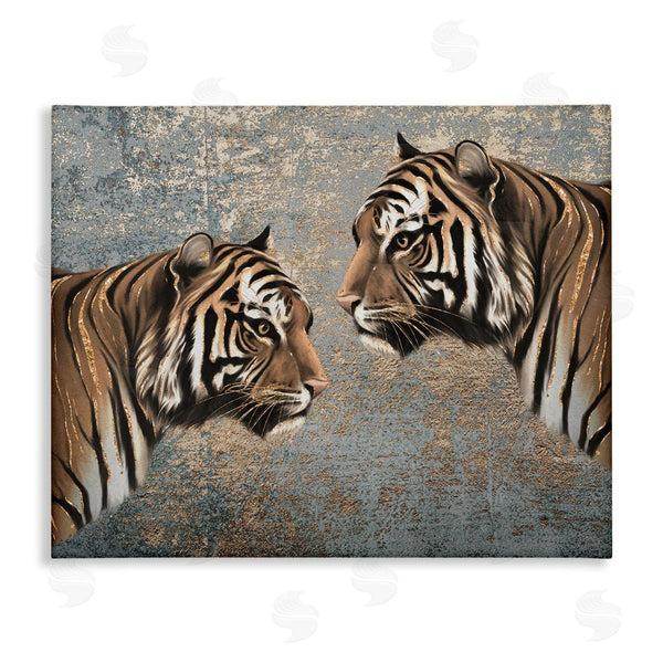 stupell industries Svetlana Aleynikova | Mirrored Tiger Duo