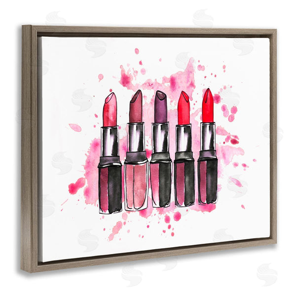 Stupell Industries Svetlana Aleynikova | Modern Splatter Lipstick
