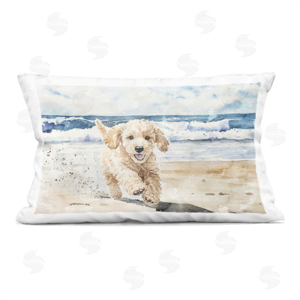 stupell industries Svetlana Aleynikova | Ocean's Best Friend Pup Throw Pillow