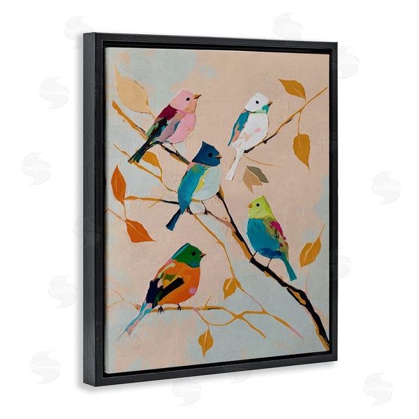 Stupell Industries Svetlana Aleynikova | Parakeets On Fall Branch