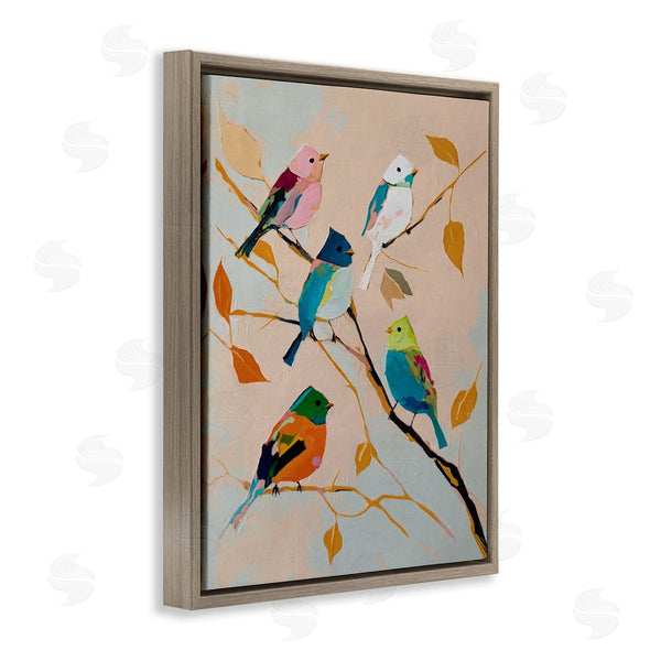 Stupell Industries Svetlana Aleynikova | Parakeets On Fall Branch
