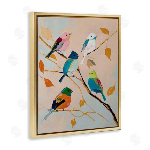 Stupell Industries Svetlana Aleynikova | Parakeets On Fall Branch