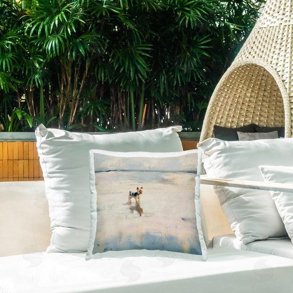 Stupell Industries Svetlana Aleynikova | Quiet Moment By The Sea Throw Pillow