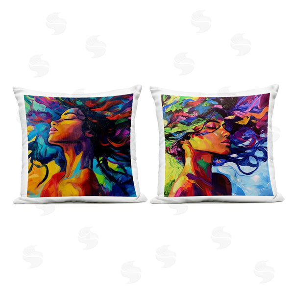 Stupell Industries Svetlana Aleynikova | Radiant Flow Of Colors Throw Pillow