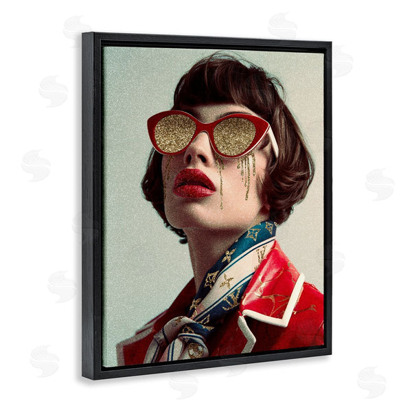 Stupell Industries Svetlana Aleynikova | Retro Woman With Glam Tears