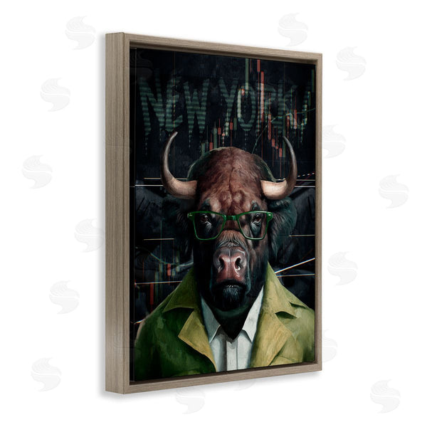 Stupell Industries Svetlana Aleynikova | Stylish Bull New York