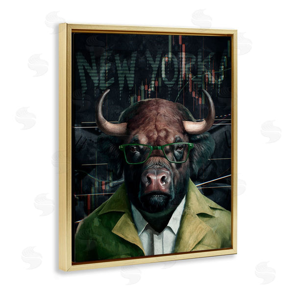 Stupell Industries Svetlana Aleynikova | Stylish Bull New York