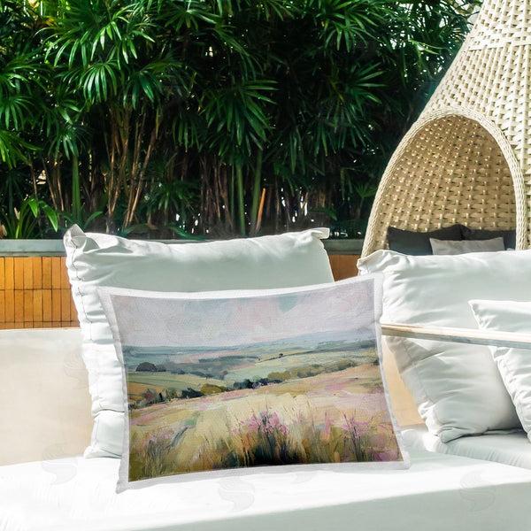 Stupell Industries Svetlana Aleynikova | Summer Meadow Viewpoint Throw Pillow