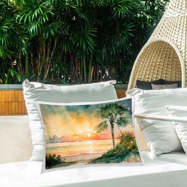 Stupell Industries Svetlana Aleynikova | Sunrise Through Palms