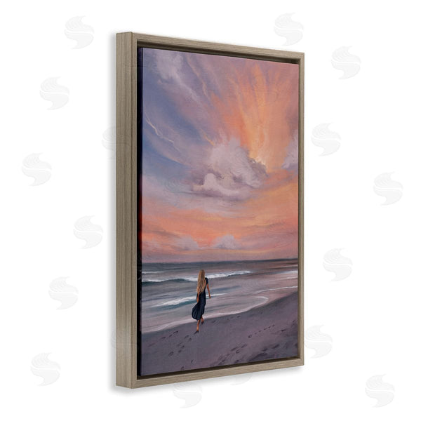 Stupell Industries Svetlana Aleynikova | Sunset Beach Walk