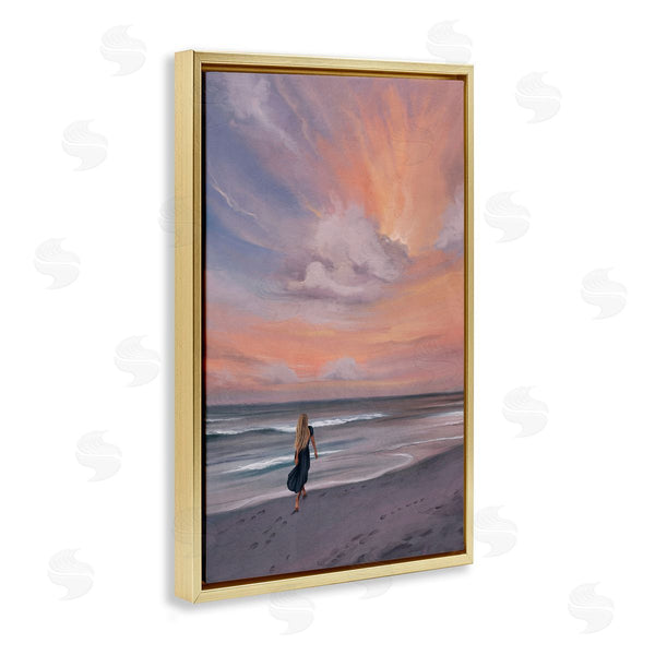 Stupell Industries Svetlana Aleynikova | Sunset Beach Walk