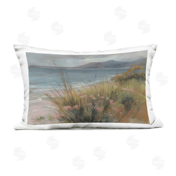 Stupell Industries Svetlana Aleynikova | The Green Valley Beach Throw Pillow