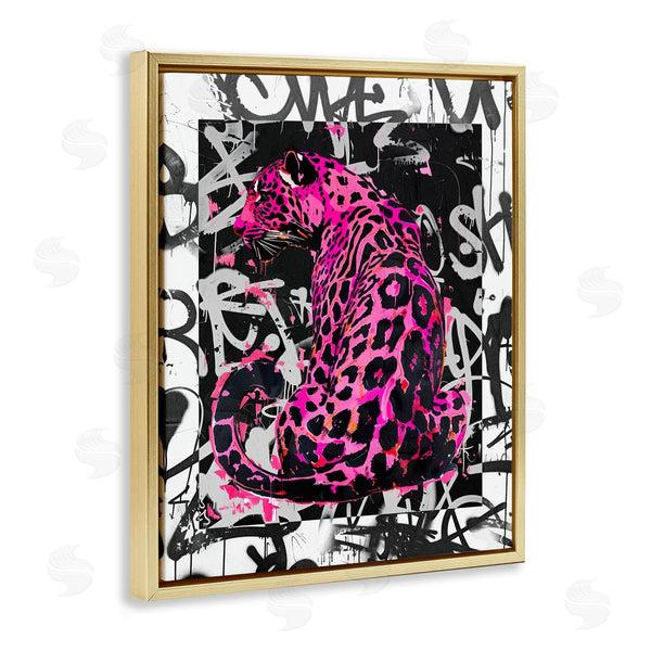 Stupell Industries Svetlana Aleynikova | Urban Graffiti Leopard