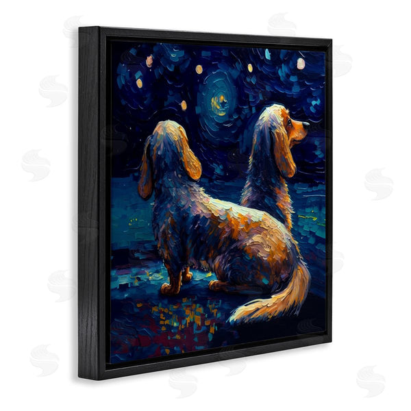 Stupell Industries Svetlana Aleynikova | Van Gogh Style Dogs