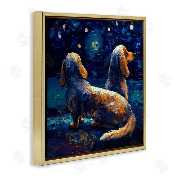 Stupell Industries Svetlana Aleynikova | Van Gogh Style Dogs
