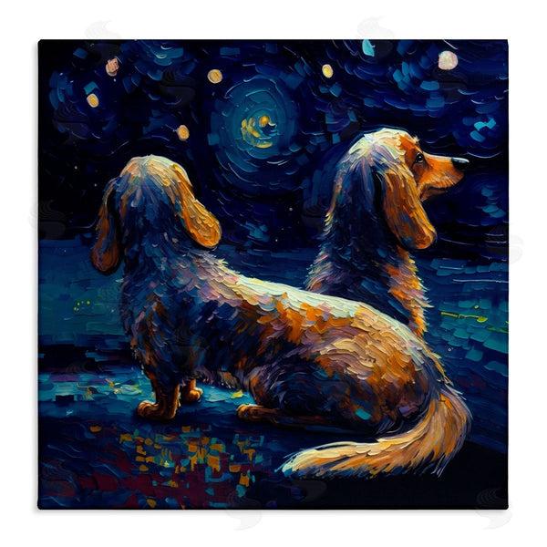 stupell industries Svetlana Aleynikova | Van Gogh Style Dogs