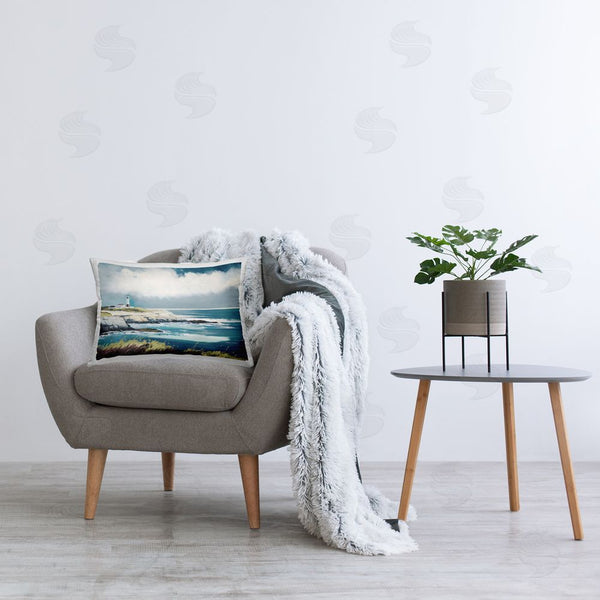 Stupell Industries Svetlana Aleynikova | Windswept Lighhouse Grasses