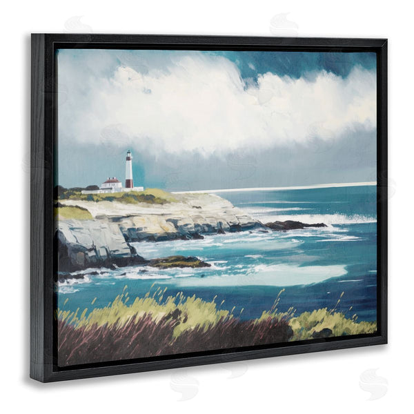 Stupell Industries Svetlana Aleynikova | Windswept Lighthouse Grasses