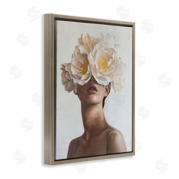 Stupell Industries Svetlana Aleynikova | Yellow Flower Lady