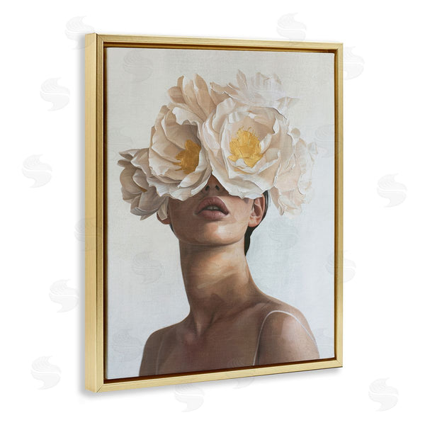 Stupell Industries Svetlana Aleynikova | Yellow Flower Lady