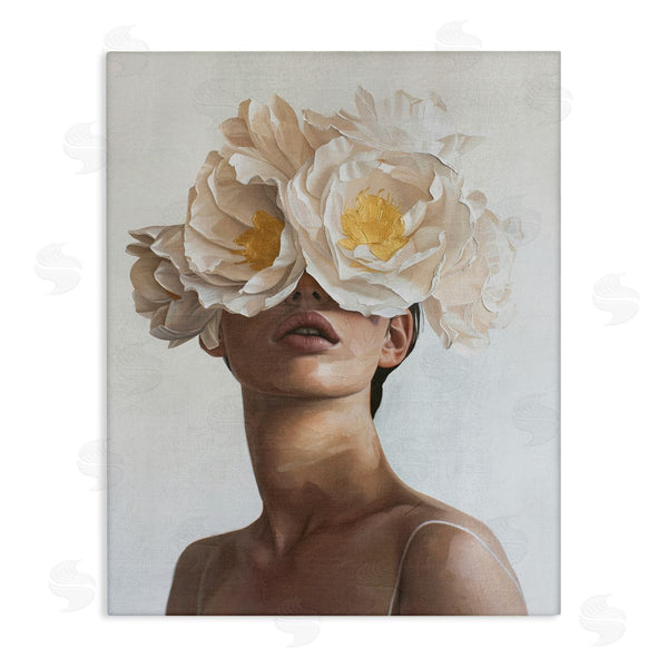 stupell industries Svetlana Aleynikova | Yellow Flower Lady