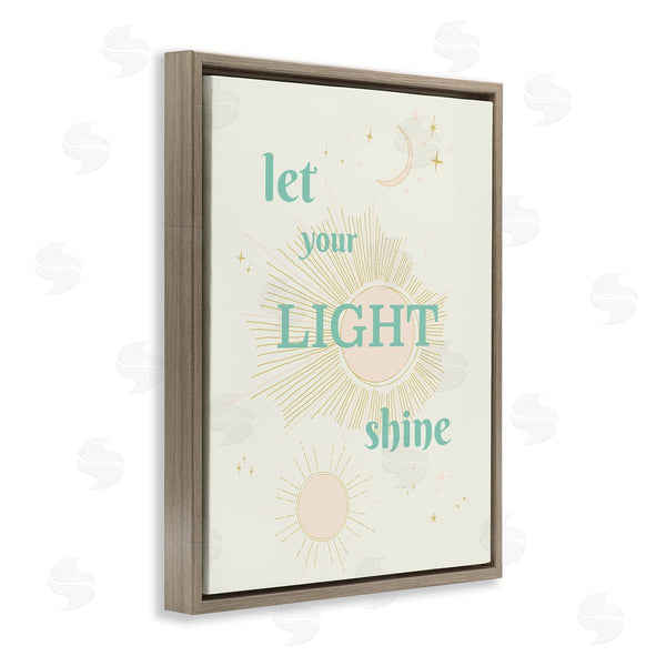 Stupell Industries Sweet Melody Designs | Let Your Light Shine
