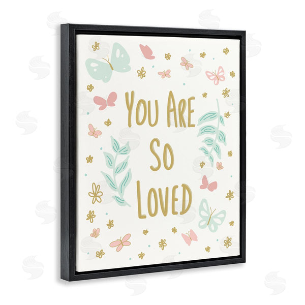 Stupell Industries Sweet Melody Designs | So Loved Uplifting Flowers