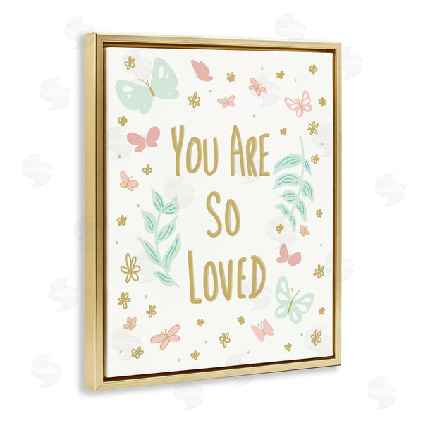 Stupell Industries Sweet Melody Designs | So Loved Uplifting Flowers