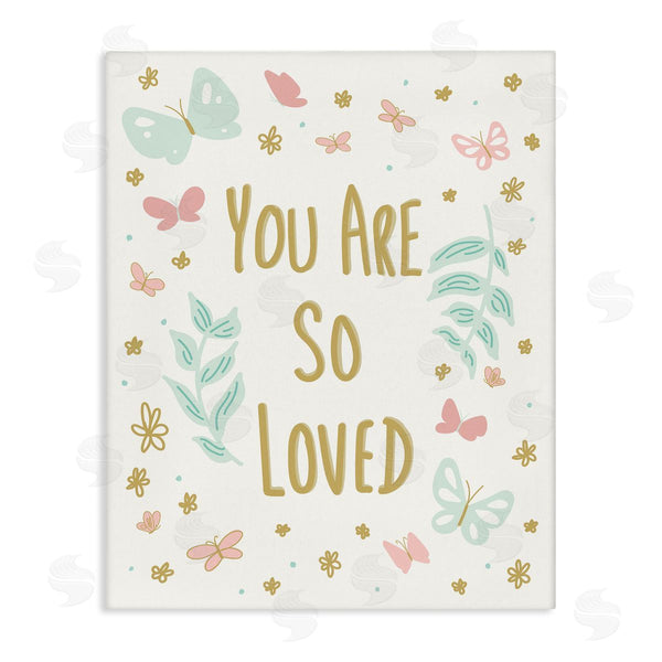 stupell industries Sweet Melody Designs | So Loved Uplifting Flowers
