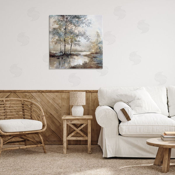 Stupell Industries T.C. Chiu | Meandering River Landscape