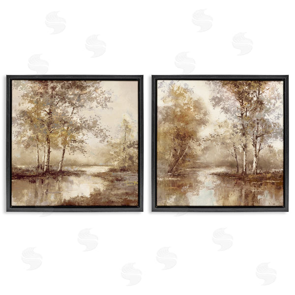 Stupell Industries T.C. Chiu | Woodland Views In Sepia