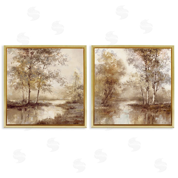 Stupell Industries T.C. Chiu | Woodland Views In Sepia