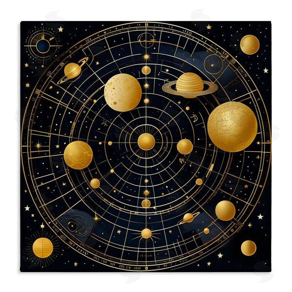 stupell industries Tabz Jones | Astral Planets in Solar System