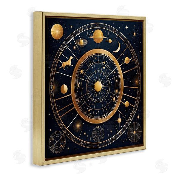 Stupell Industries Tabz Jones | Astrology Zodiac Birth Chart