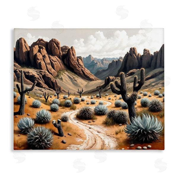 stupell industries Tabz Jones | Cactus Canyons Pathway Wall Art