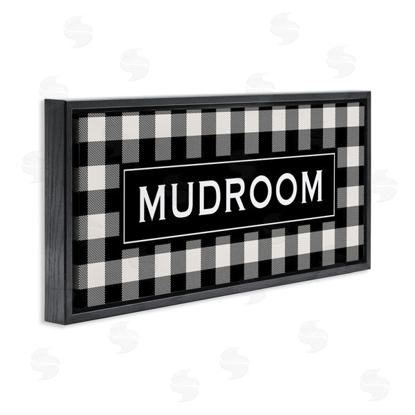 Stupell Industries Tammy Apple | Mudroom Classic New England Plaid