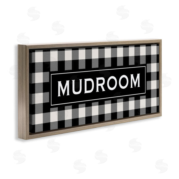 Stupell Industries Tammy Apple | Mudroom Classic New England Plaid