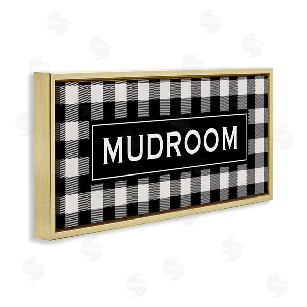 Stupell Industries Tammy Apple | Mudroom Classic New England Plaid