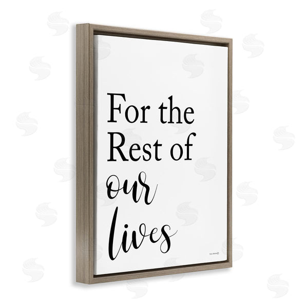 Stupell Industries Tammy Apple | Rest Of Our Lives Wall Art
