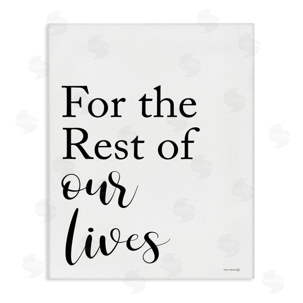 stupell industries Tammy Apple | Rest Of Our Lives Wall Art