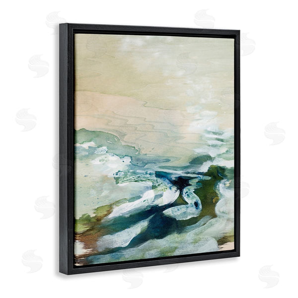Stupell Industries Tara Leaver | Modern Beach Waves Splash Wall Art
