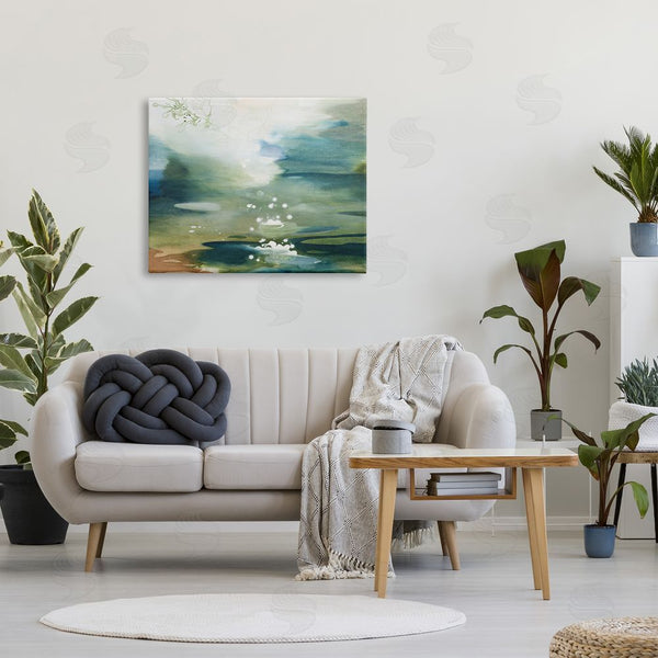 Stupell Industries Tara Leaver | Water Surface Landscape Bubbles Wall Art