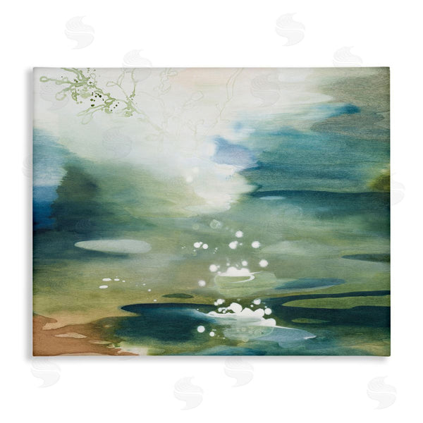 stupell industries Tara Leaver | Water Surface Landscape Bubbles Wall Art
