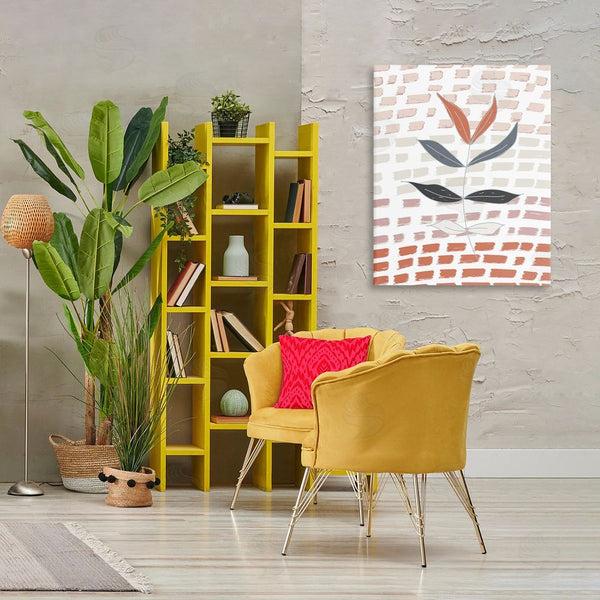 Stupell Industries Tara Moss | Abstract Leaf On Pattern Wall Art