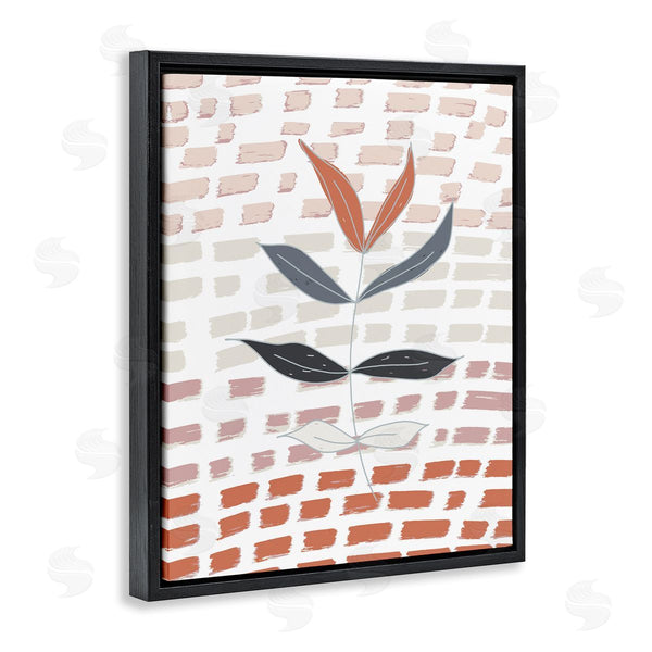 Stupell Industries Tara Moss | Abstract Leaf On Pattern Wall Art