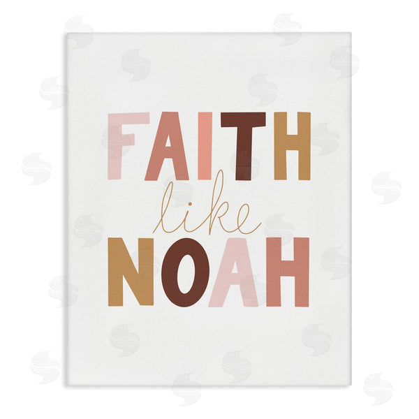 stupell industries Tara Moss | Faith Like Noah Girl's