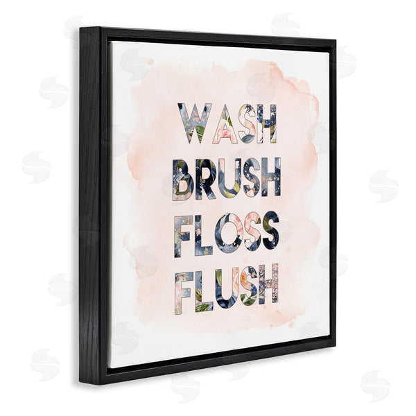 Stupell Industries Tara Moss | Wash Brush Floss Florals