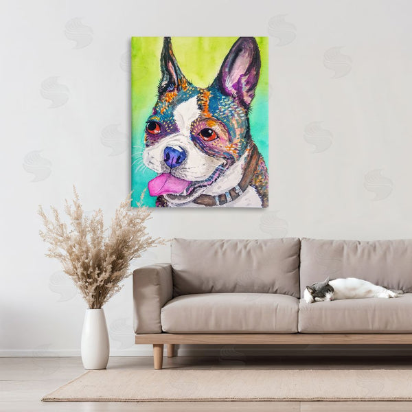 Stupell Industries Tatiana Roberts | Bright & Vibrant French Bulldog Wall Art